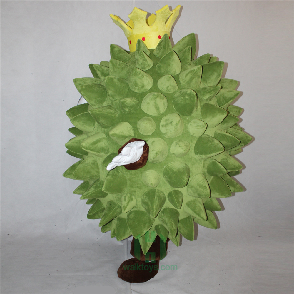 Excellent product cute Musang King Durian Fruit Mascot Costume inflatable giant mascot costume