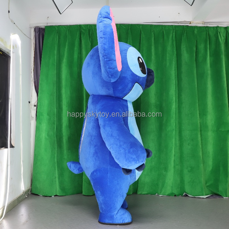 Custom Stitch Cosplay Inflatable Mascot Costume for Fancy Dress Carnival Theme Mascotte