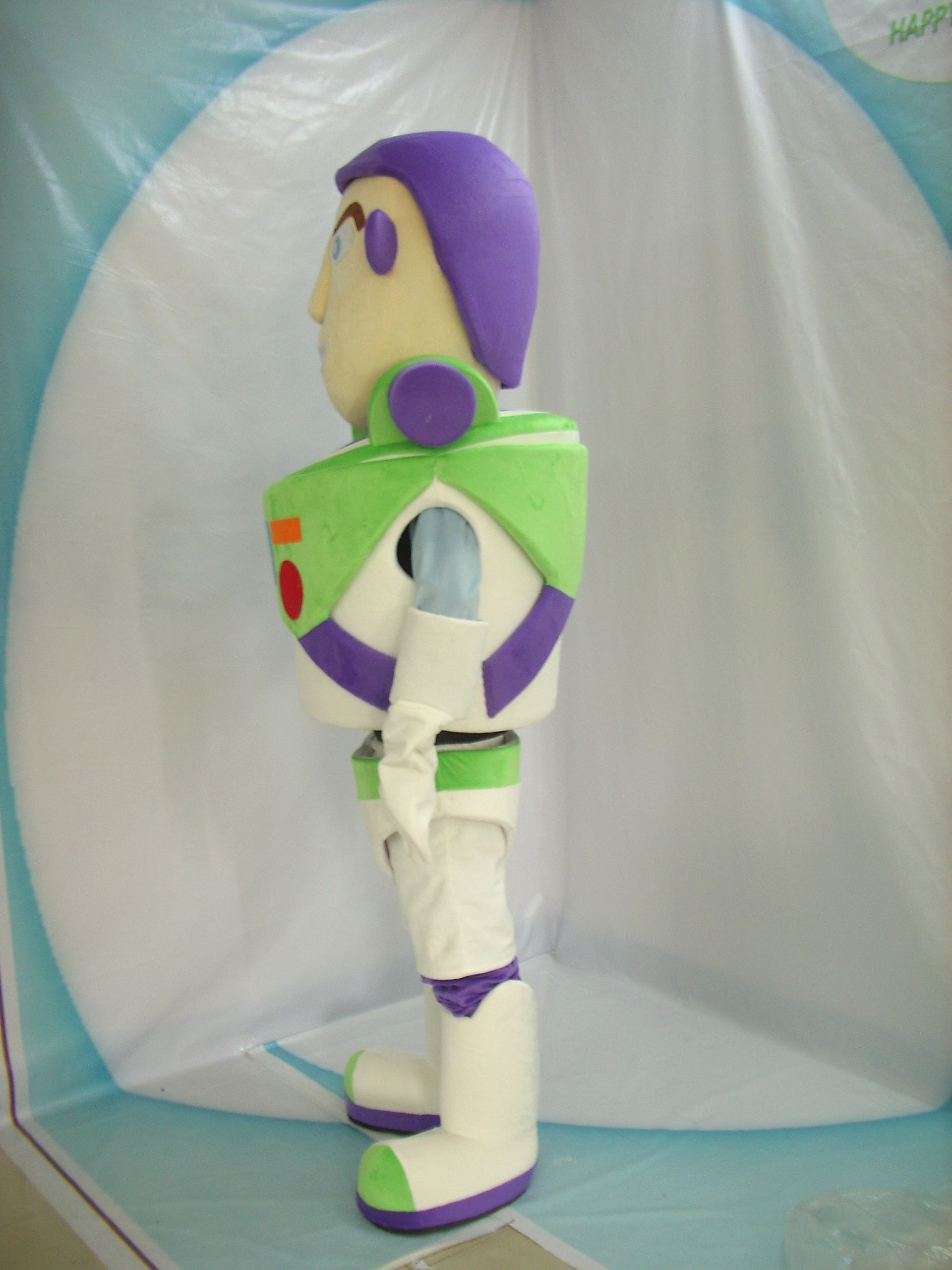 Factory supplier CE buzz light year character cartoon cosplay woody mascot costume for adult