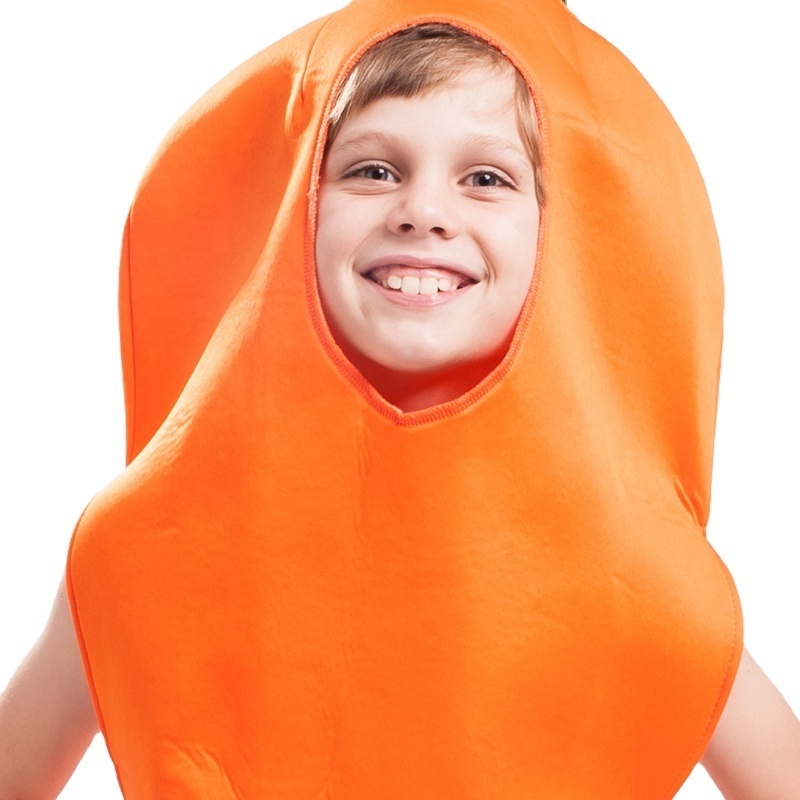 2022 Halloween carnival costume children carrot jumpsuit for child vegetable cosplay mascot costumes for kids