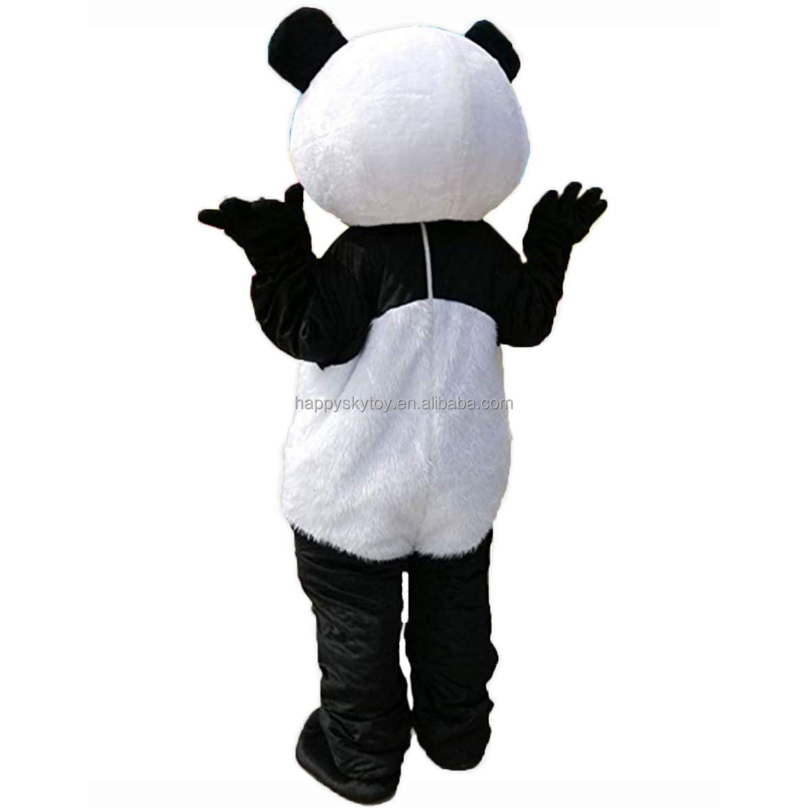 Good Quality Fashion Cheap Plush Soft Stuffed Animal Mascot Costume For Sale MOQ 1 Adult Cute Fat Fur Panda Mascot Costume