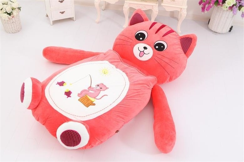 1.7*1m kids sofa plush velvet bed warm unstuffed teddy bear bed cover skins