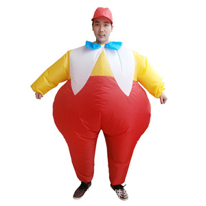 Crazy fat people fat man unisex Custom Giant Inflatable Costume adult commercial Inflatable Costume