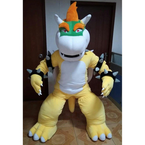 Custom animal dinosaur character bowser mascot costume for adults