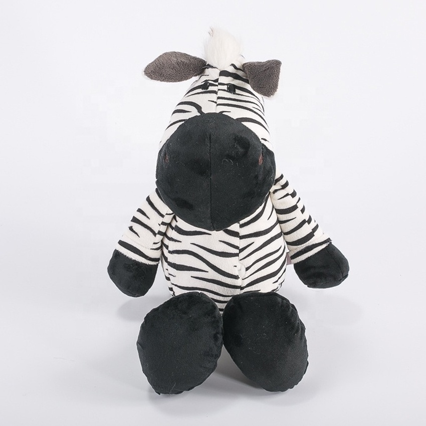 New 25cm Zebra Doll Fierce Jungle Brothers Plush Toys Christmas Gift For Children Birthday  Presents