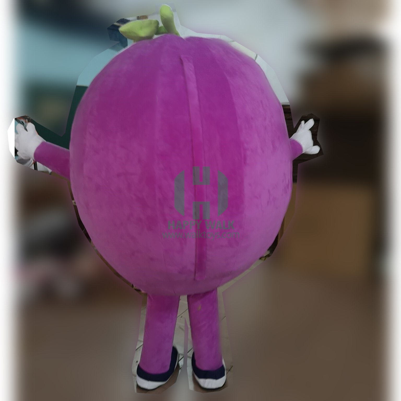 Plush Children Kids Halloween Party Cartoon Costume Cosplay Clothes Grape Fruit Inflatable Mascot Costume