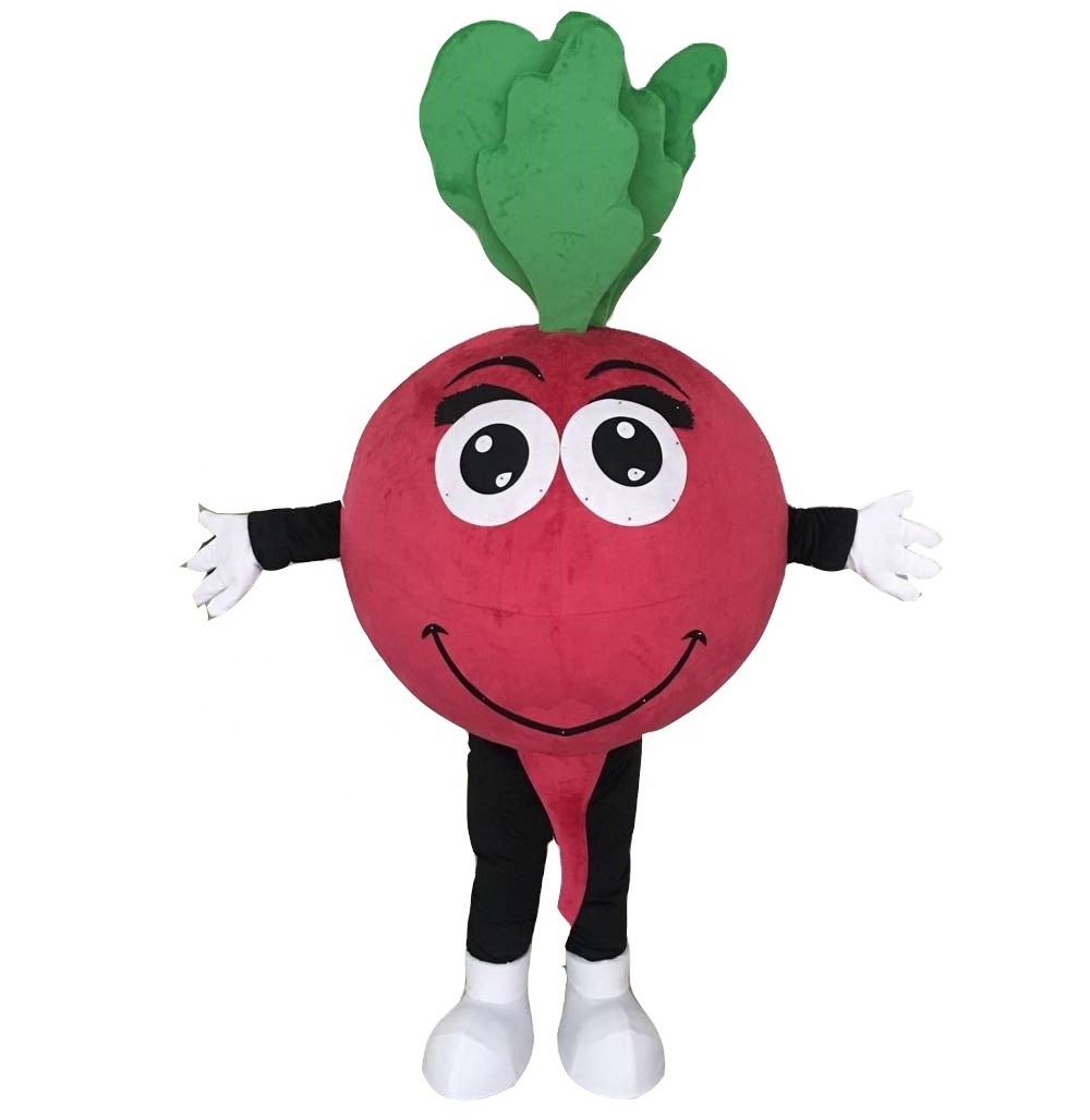 Hot Sale adult party custom EVA foam radish costume mascot for sale