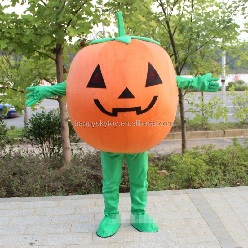 Halloween festival party dressing cosplay pumpkin mascot costume walking performance custom mascot costume