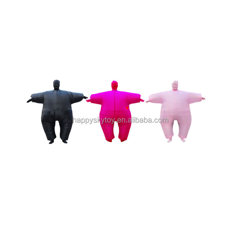 Funny role play Halloween dress costumes inflatable fat costume wholesale Inflatable Costume