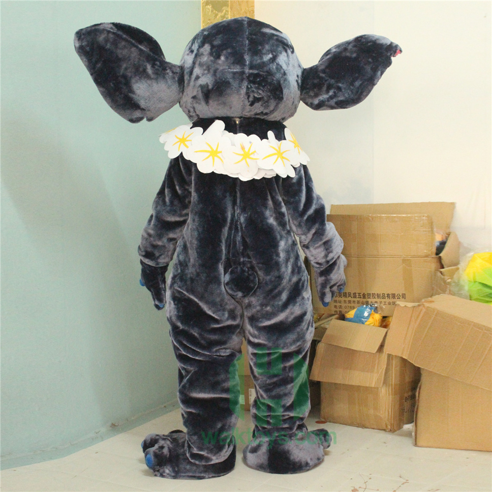 Popular stitch mascot costume custom adults animal walking costume for sale