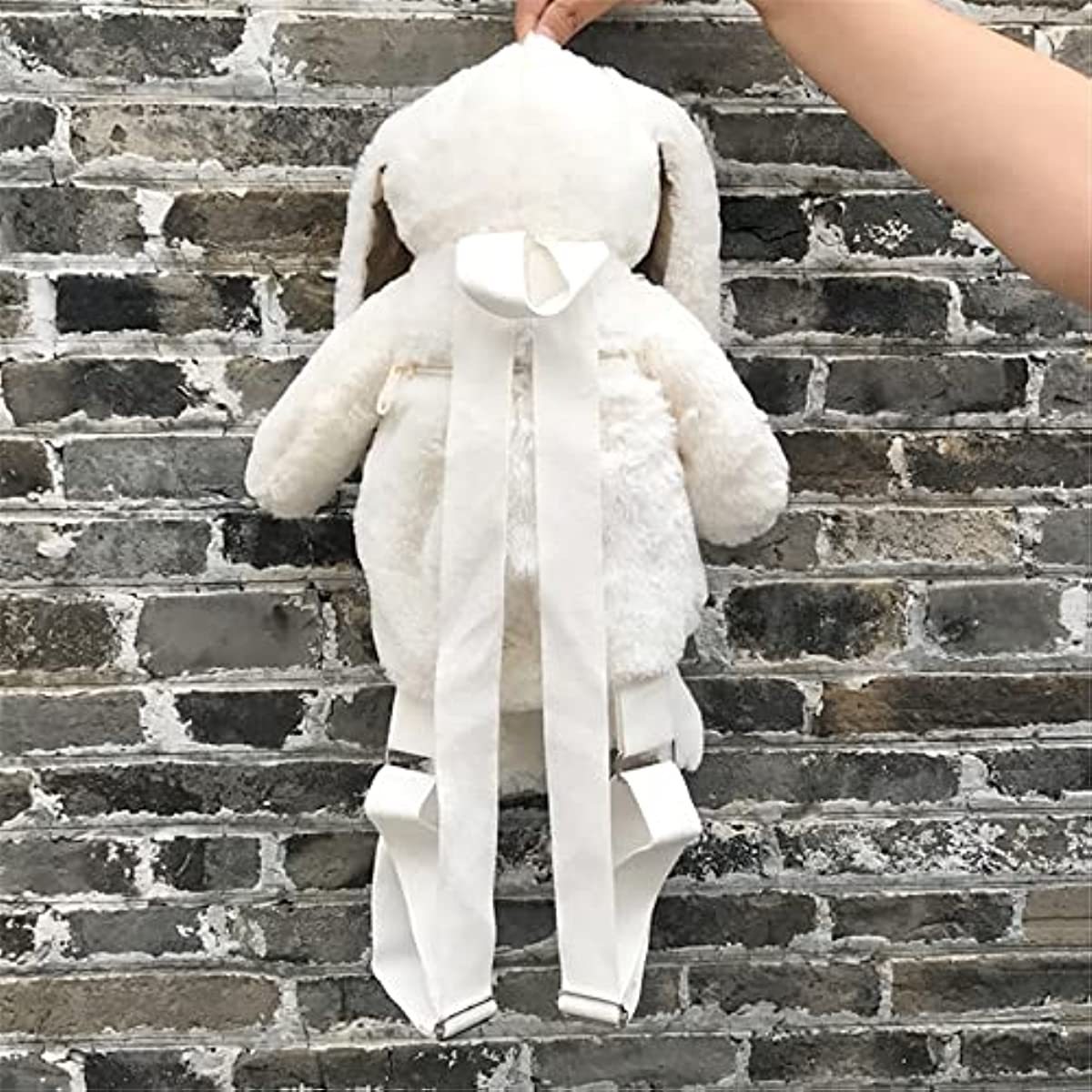 New design high quality kids Bunny backpack fashion custom stuffed anime plush rabbit backpack