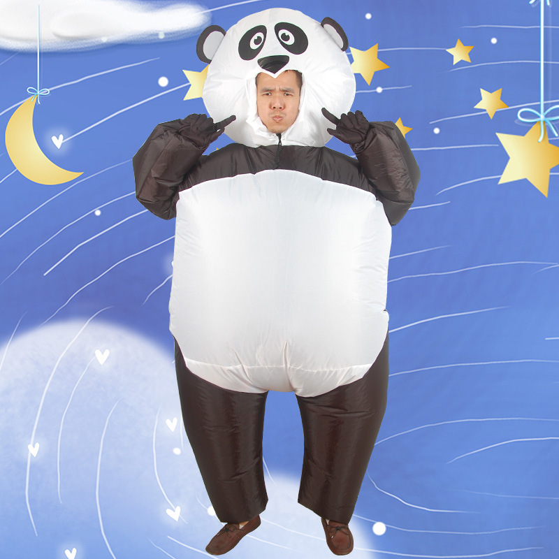 Halloween inflatable sexy panda costume holiday party giant inflatable for Adults