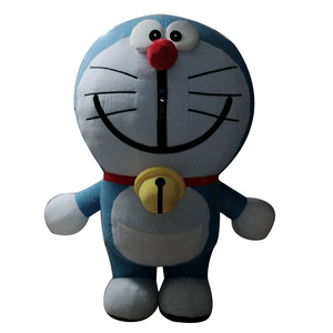 Wholesale Funny Customized Cartoon Doraemon Inflatable Mascot Costume For Kids