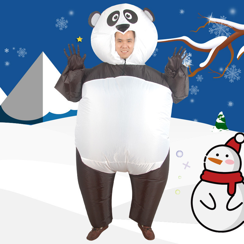 Halloween inflatable sexy panda costume holiday party giant inflatable for Adults