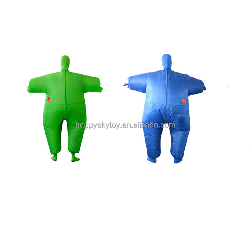 Funny role play Halloween dress costumes inflatable fat costume wholesale Inflatable Costume