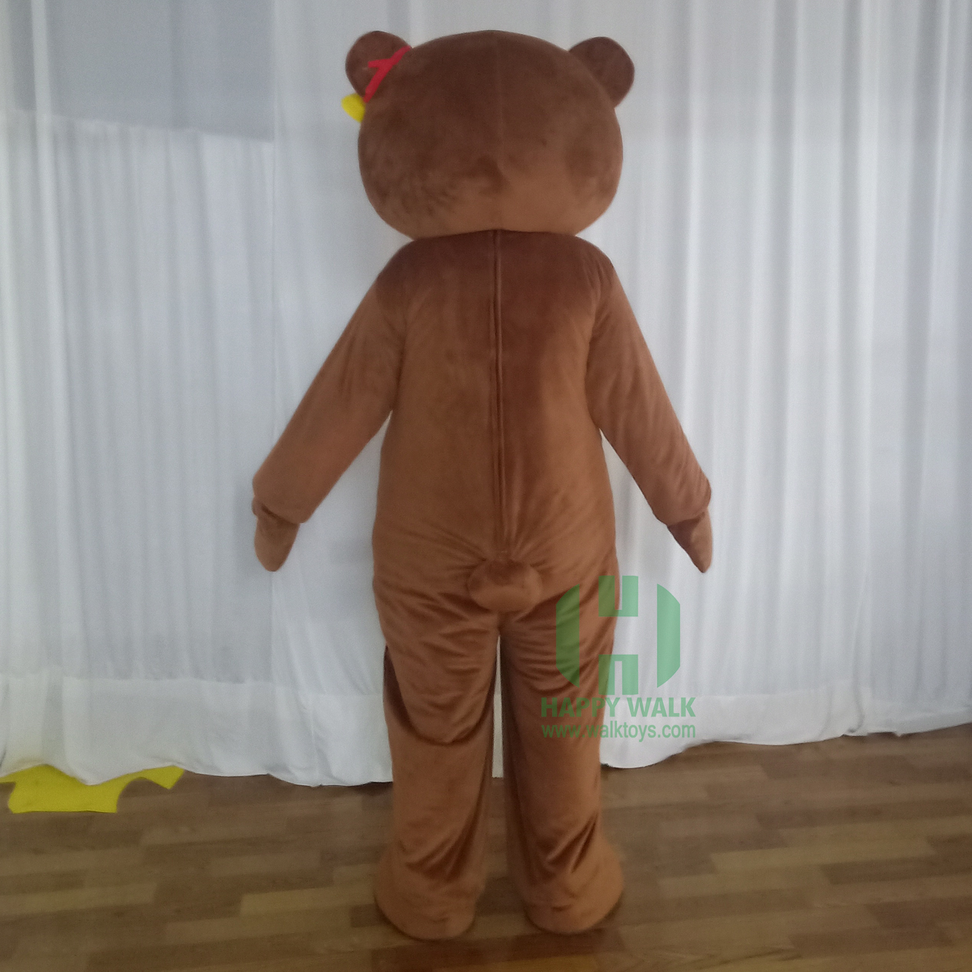 Animal Bear Custom Plush Cosplay Cartoon Mascot Party Costume For Adult