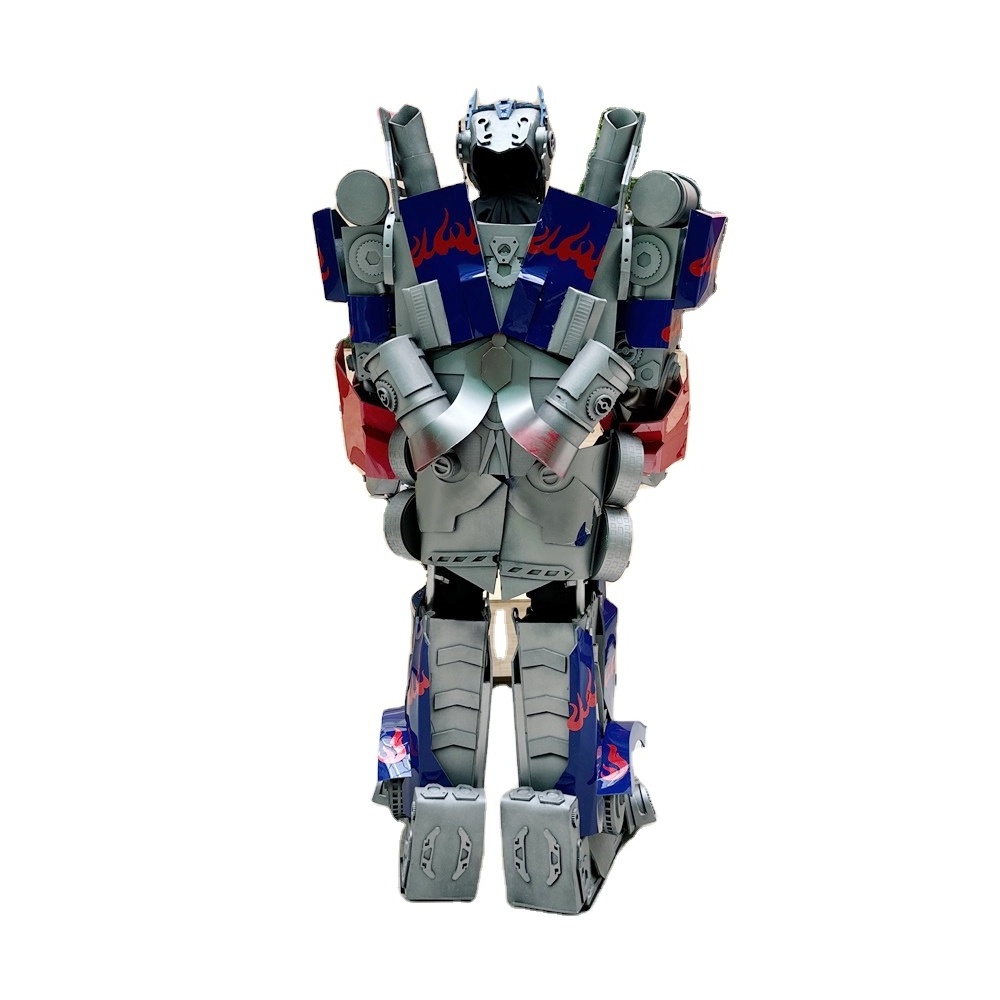 Hot sale 2.6-2.8M tall car costume realistic robot costume for adults buy