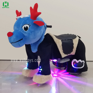 Wholesale Electric Children Ride on Horse Toy Animal Toy Electric Unicorn Rocking Horse for Mall