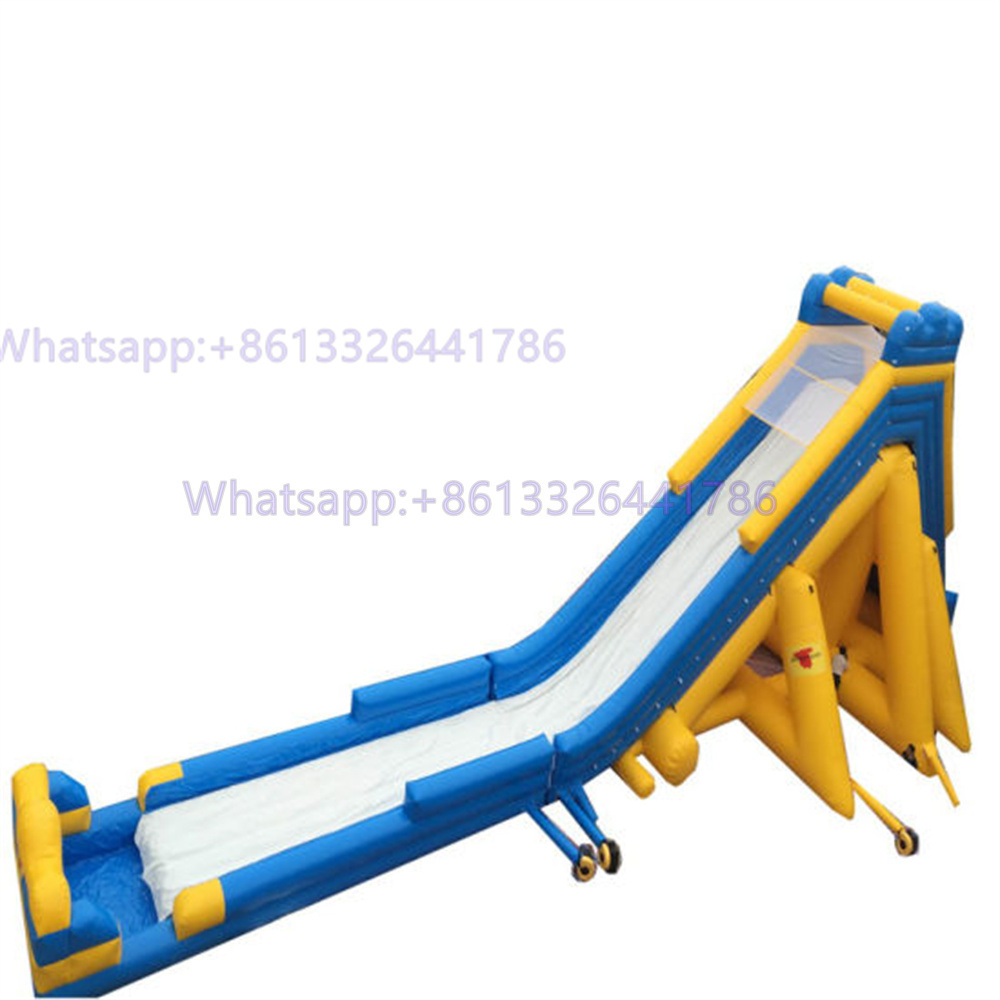 Hippo 100 Foot Inflatable Water Slide