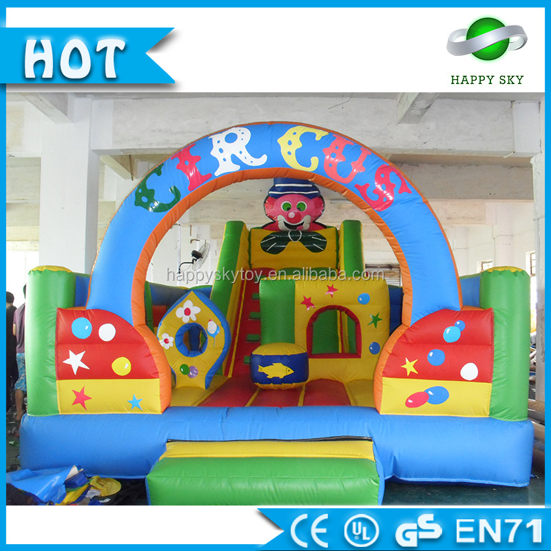 Kids inflatable theme park amusement playground, inflatable obstacle park for sale