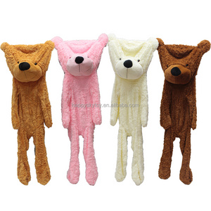 60CM Factory Price unstuffed teddy bear unfilled skins plush toy skin Giant teddy bear