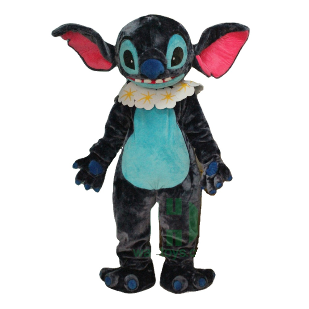 Popular stitch mascot costume custom adults animal walking costume for sale