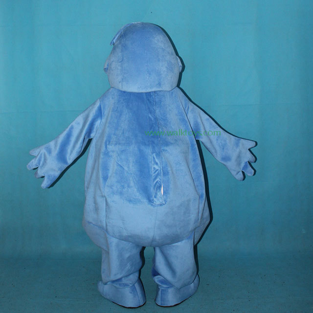 madagascar mort stuffed toy blue mascot costume custom animal plush toy custom mascot