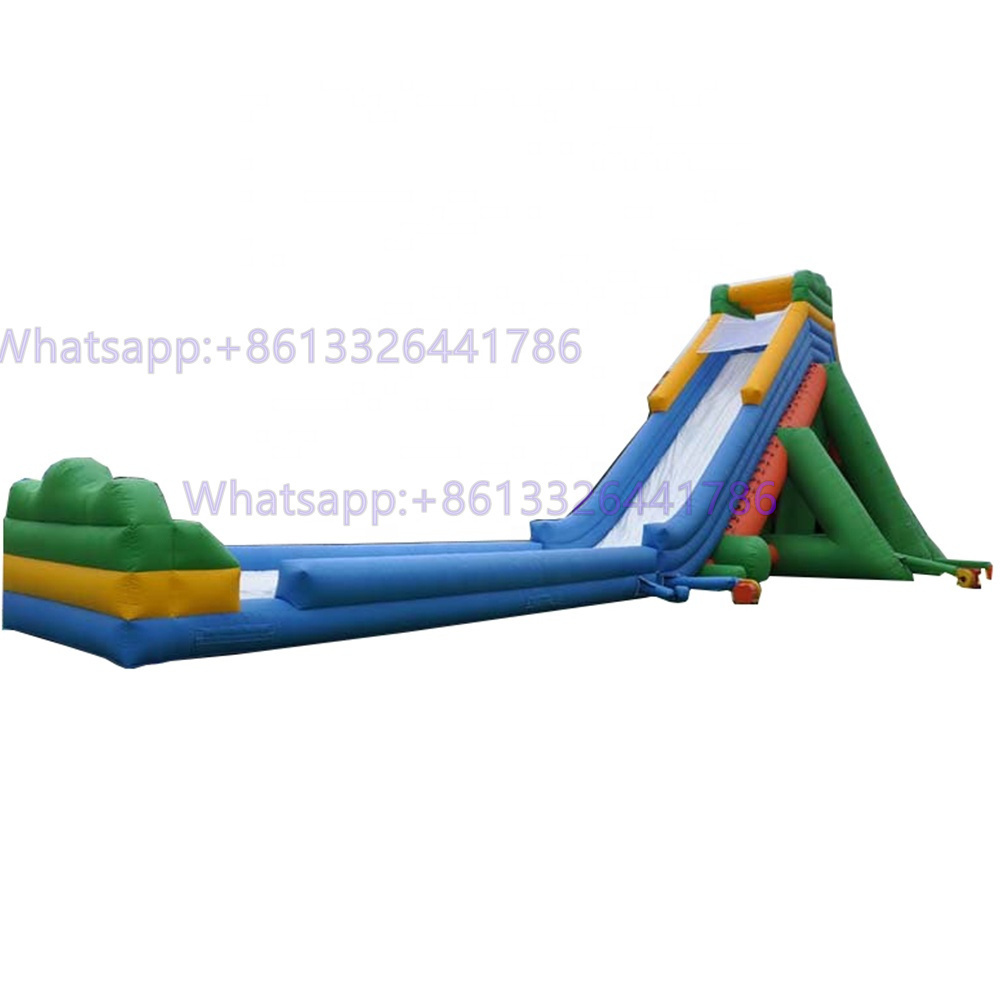 Hippo 100 Foot Inflatable Water Slide