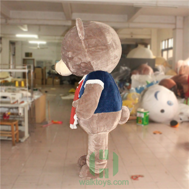 Teddy Bear Custom Costume Plush Cosplay Cartoon Mascot Party Costume For Adult