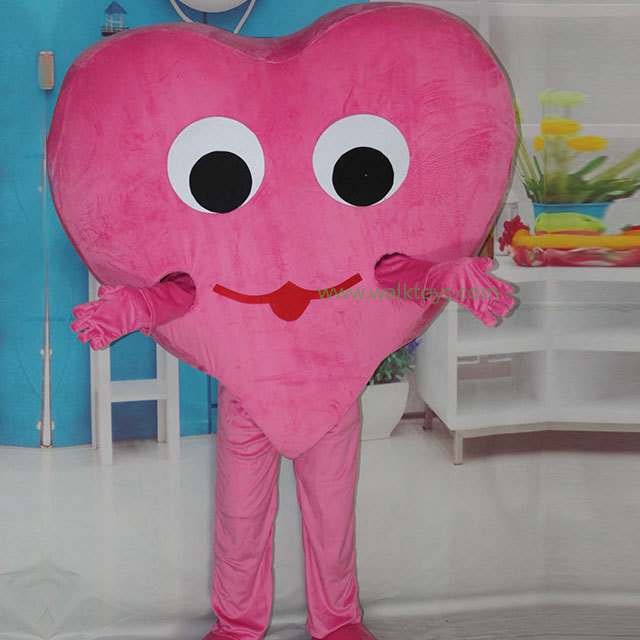 madagascar mort stuffed toy pink heart mascot costume custom plush toy custom mascot