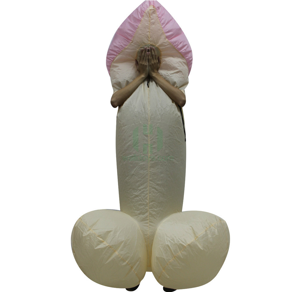 Inflatable Penis Holiday Costumes For Adult Sexy Costumes Dick Jumpsuit Fancy Dress Disfraz party anime cosplay