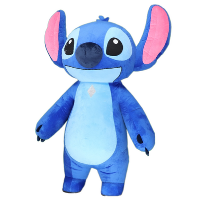 Custom Stitch Cosplay Inflatable Mascot Costume for Fancy Dress Carnival Theme Mascotte