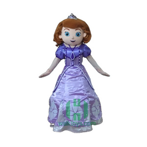 Good quality cartoon character princess mascot costumes for adults