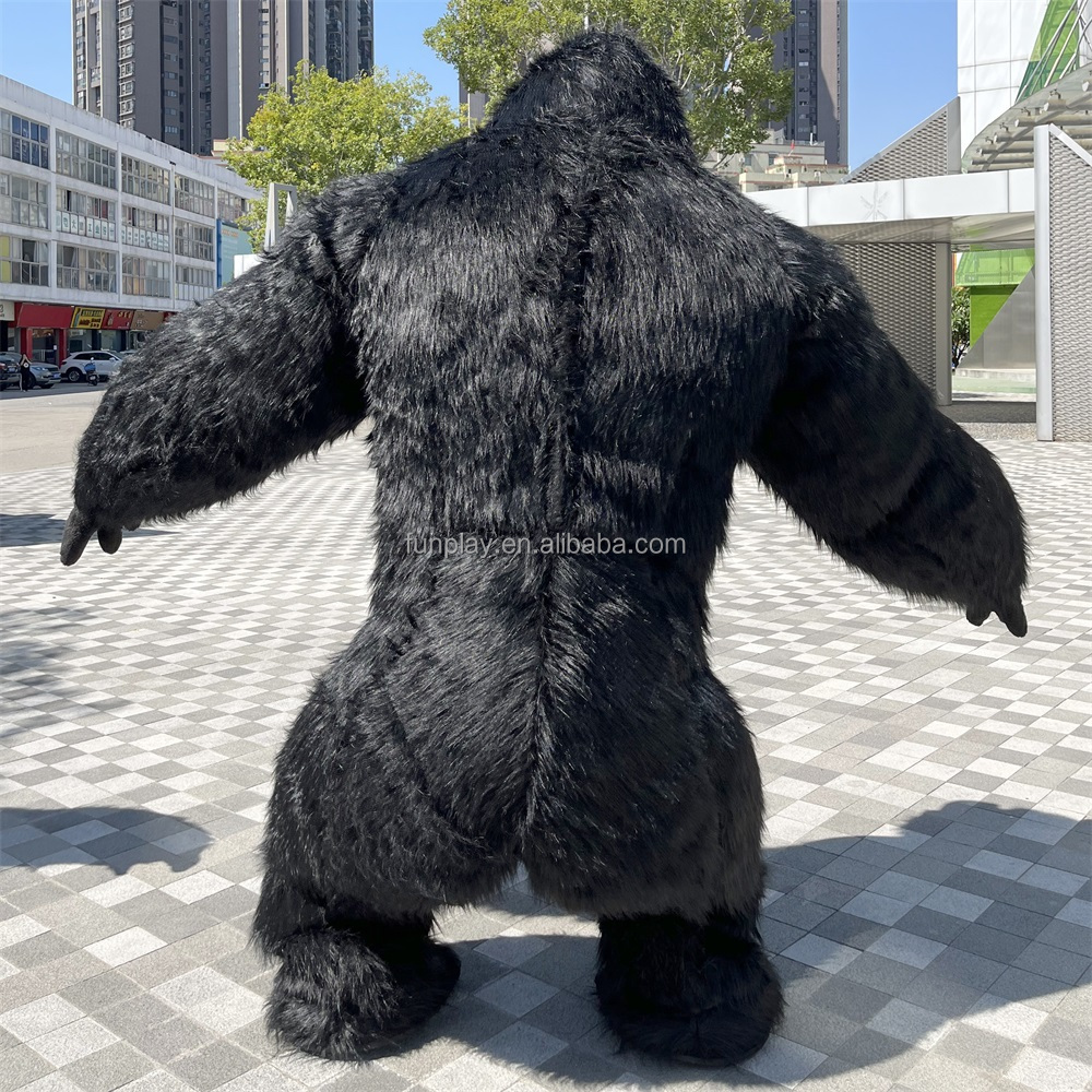 Gorilla Inflatable Mascot Costumes For sale cospaly gorilla costume dress party mascot costume for adult