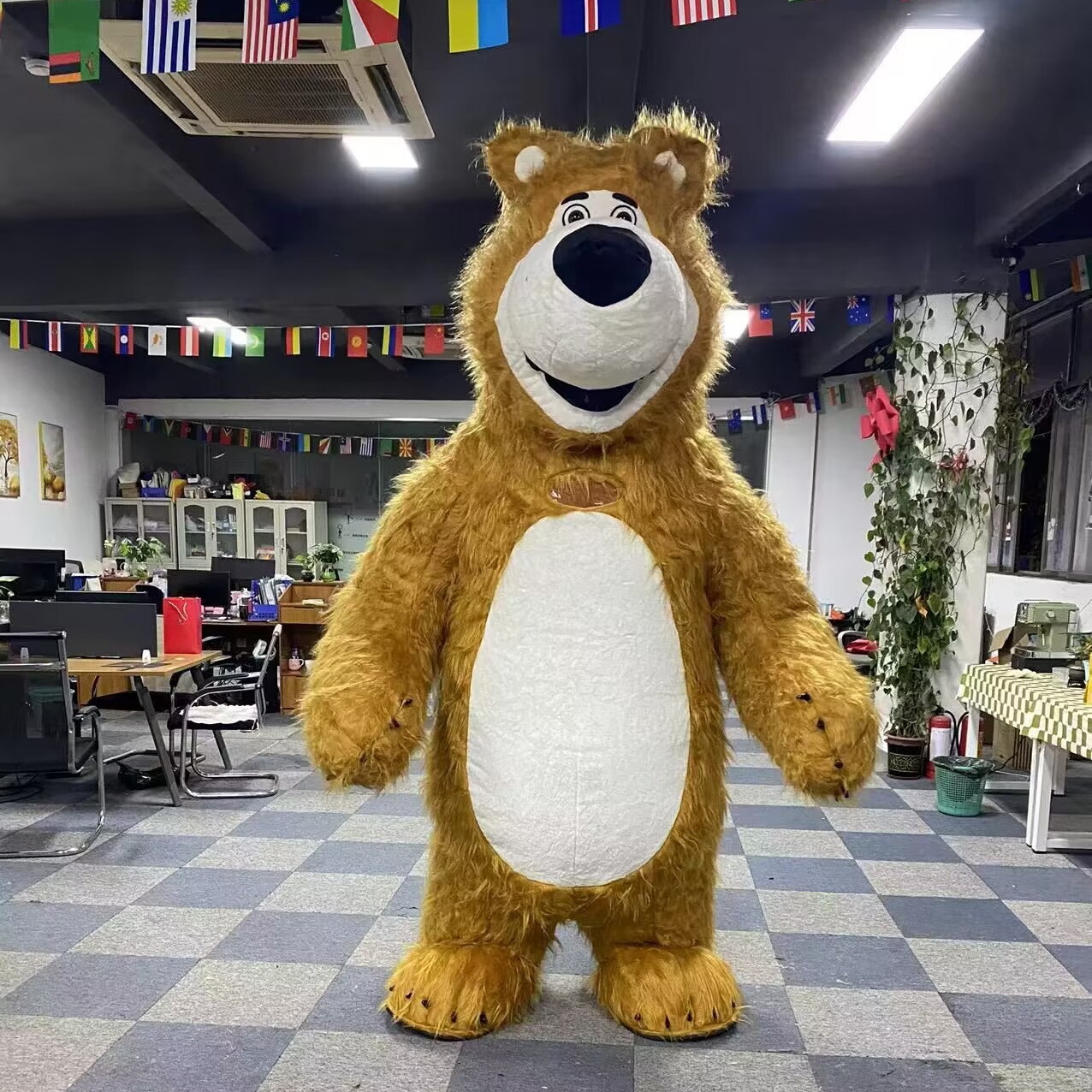 2m/2.6m/3m Kinds of Bears Inflatable Mascot Costume