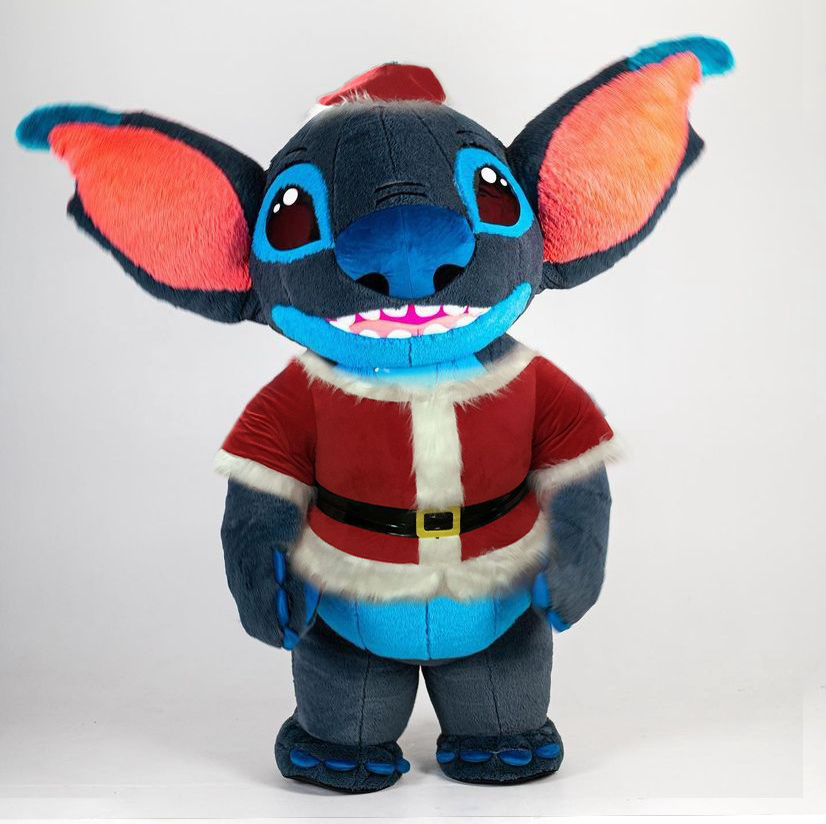 custom made Christmas Stitch Mascot Costume for adults