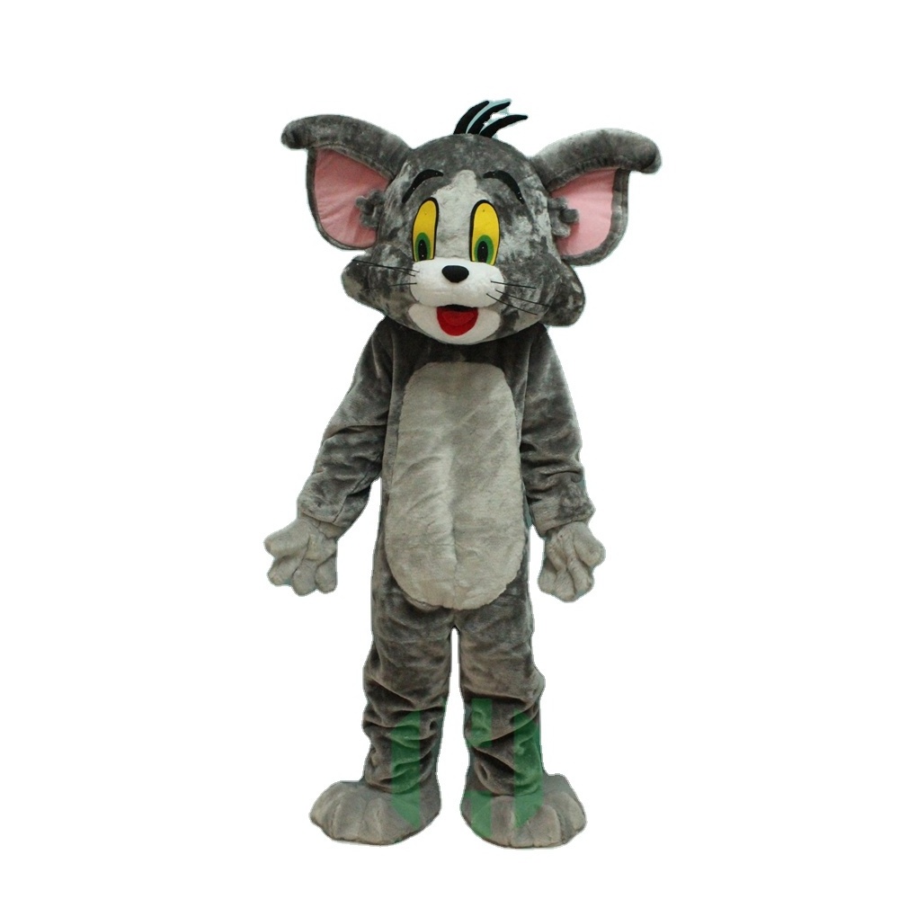 Happy island adult cartoon character cat and mouse tom and jerry mascot costumes for sale