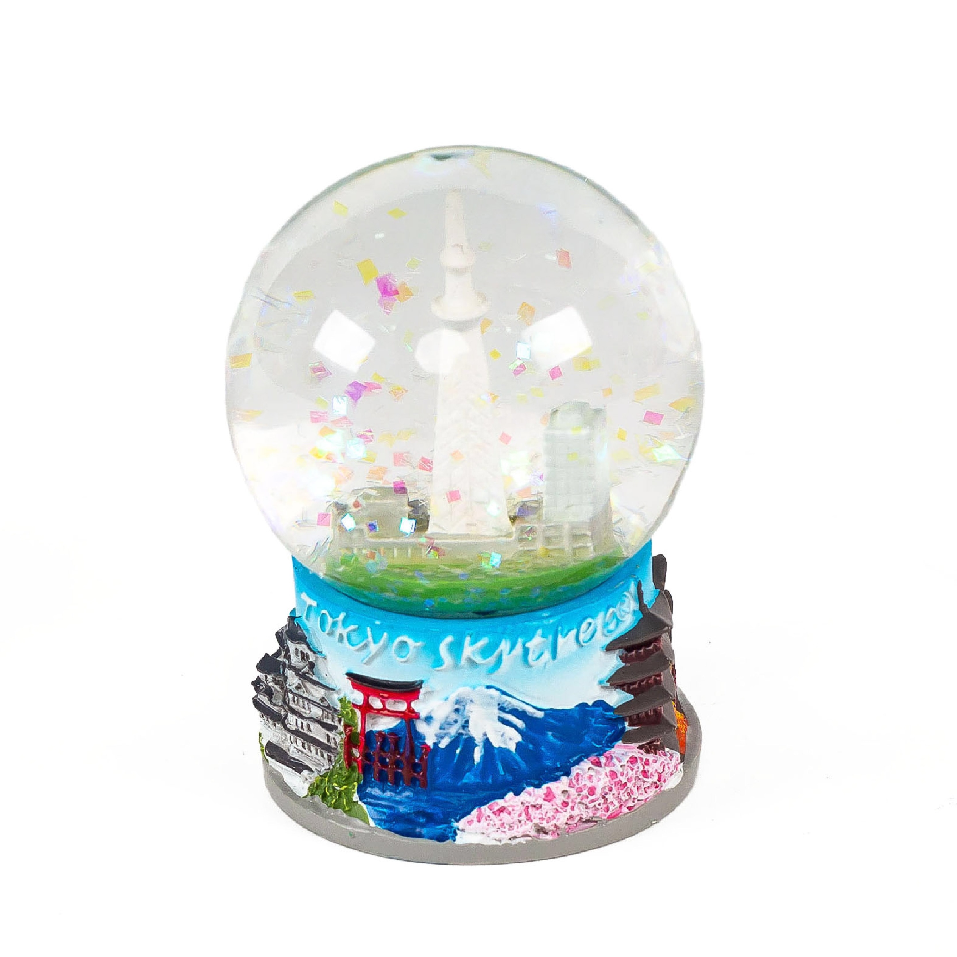 Tokyo Souvenirs Snow Globe Resin Crafts Hand Painting Custom Crystal Globe Japan Tourist Gifts Glass Snowball Home Decorations