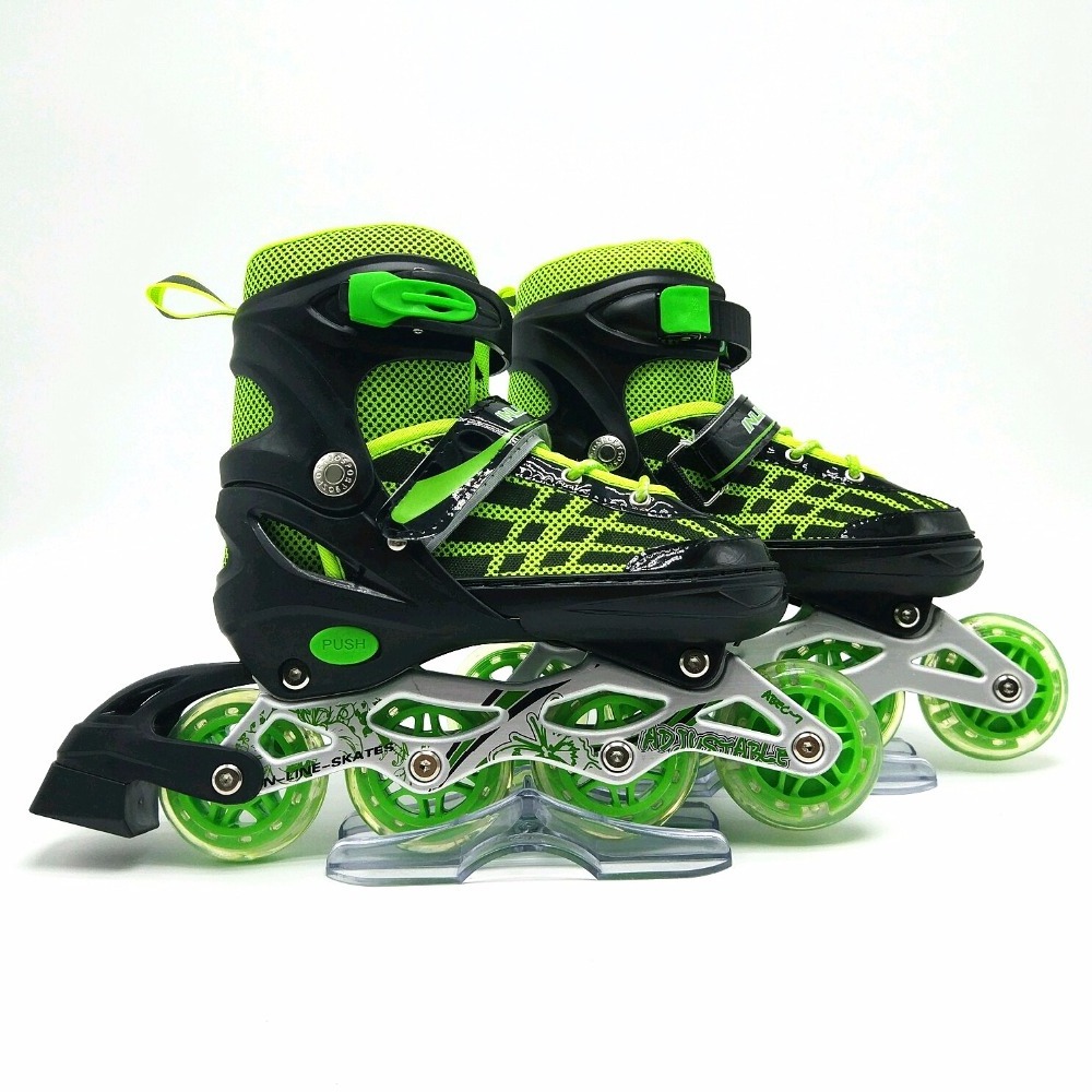 2022 adjustable roller blade skate wheels 70mm 4 wheel skate roller shoes patines profesionales