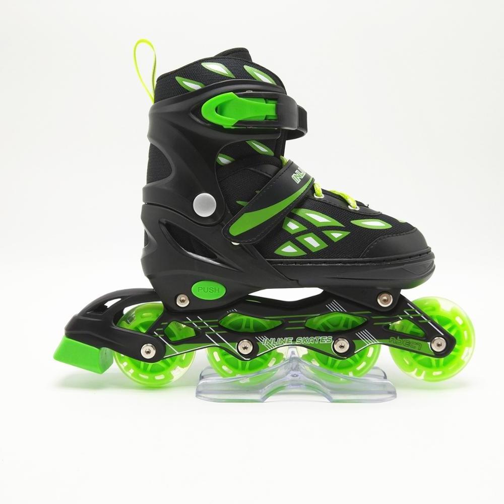 2022 new design figure skate shoe kid adjustable inline skate professional kids 4 wheel aggressive inline skates