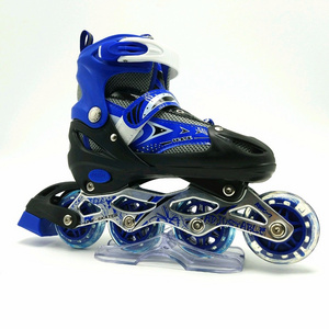 2022 roller skates wholesale boys used roller skates professional flashing roller four wheel