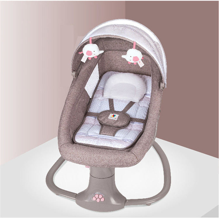 Mastela 3 in 1 Electric Baby Swing Bouncer Electric Rocker 0-36 Months newborn to toddle Sleeping Chair Foldable with music