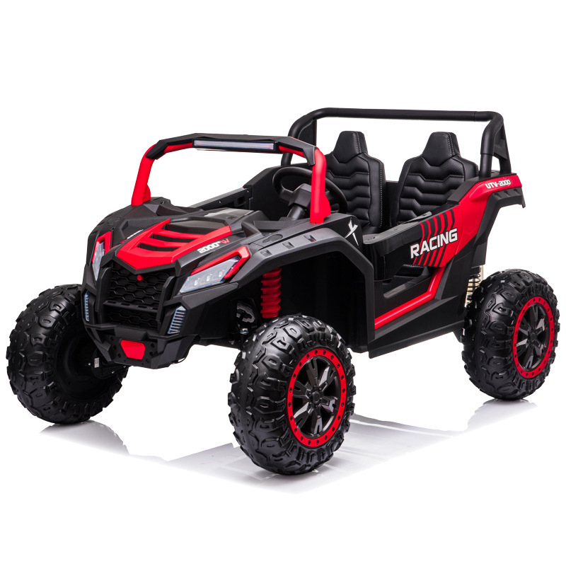 12V 2 Seater Kids Ride on UTV Car Powerful Electric Vehicle 14AH Battery 2.4G Remote Control Soft Braking & Suspension