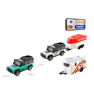 Toy car metal remote control 1:64 mini rc van pick up truck racing wheels crawler off road indoor toys die cast hot selling