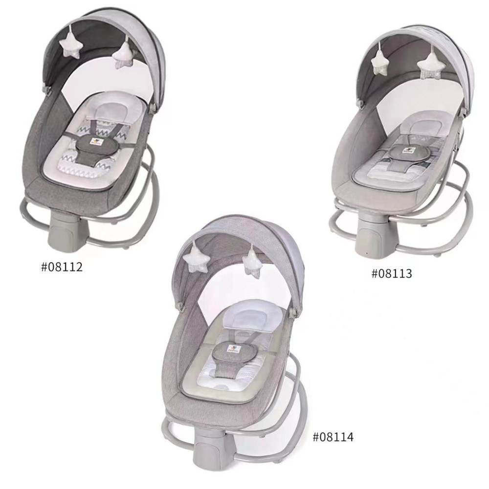 4-in-1 Mastela Baby Swing Infants with Dinner Plate app control Adjustable backrest Baby Brezza Electric Rocking Chair