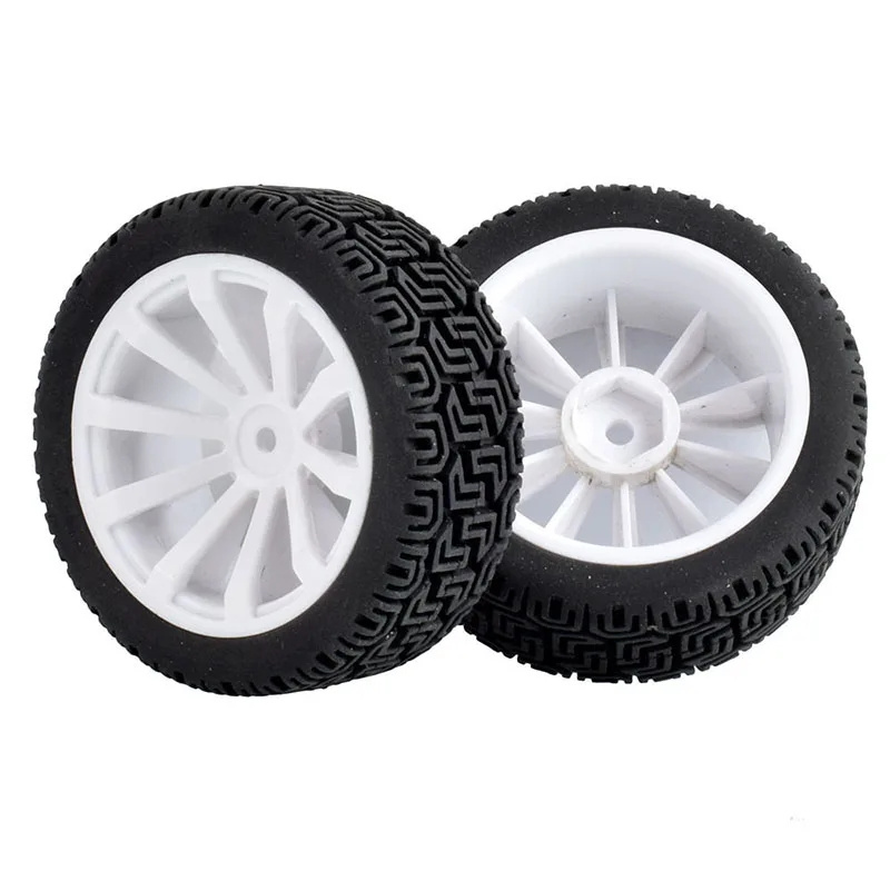 WLtoys 144001 4PCS/SET 10-Spoke RC Car Rubber Tires & Wheels Rims 12mm Hex Hub for 1/18 1/16 1/10 Car Tyre