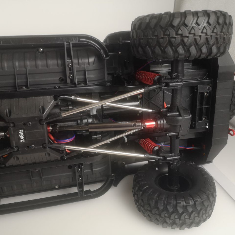 1/8 rc car under 500 2.4G 4CH Double E Toys E101-003 D110 Remote Control Rock Crawler 4x4 Defend traxx