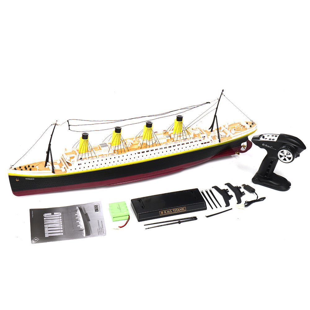 NQD 757 RC Boat 1:325 Scale Titanic 80CM Sea Grand Cruise Ship Classic Fully proportional High Simulation Large Toys