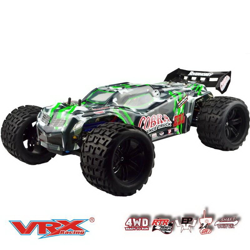 VRX Hobby Racing cobra rh818 RC Car 4WD Off Road Battery Operated Remote Control Truggy 1/8 Brushless Monster Buggy RTR