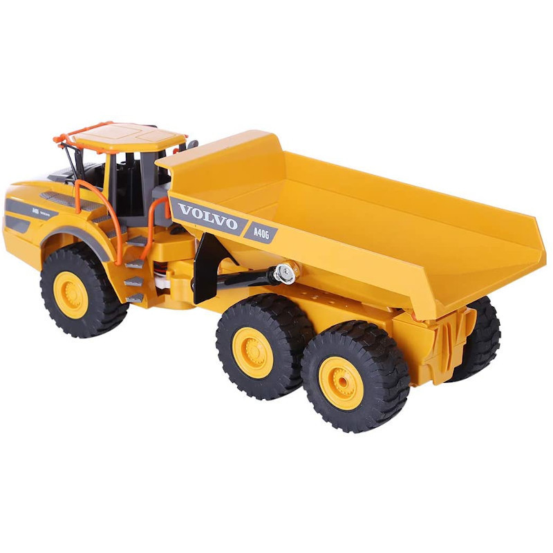 Volvo Articulated Hauler RC Dumping Truck Toys Model Dump Truck RC Engineering Cars Vehicles Tilting Cart Xmas Gift E581-003